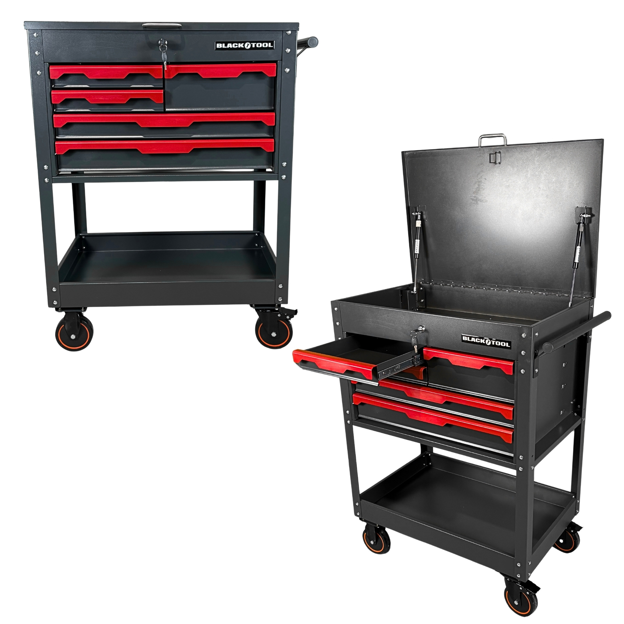 BL-5004 Dielenský vozík Gear Prázdny 5 zásuviek (17)